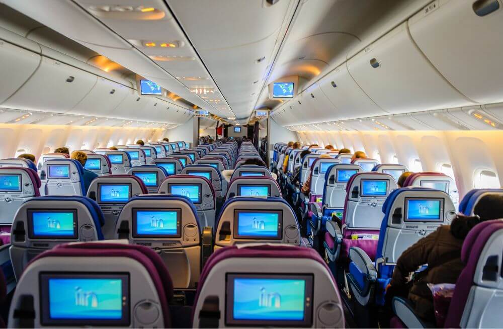 Airplane seats